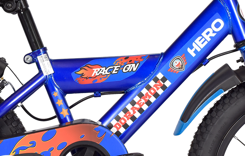 Buy Hero Cycles Doraemon Race On 14T Black Kids Cycle Hero Cycles